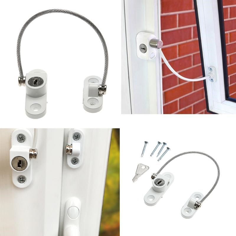 Window Security Chain Lock Baby Kids Child Safety Doors Lock