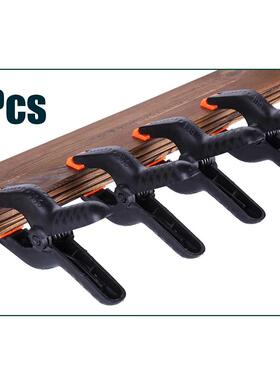 4pcs 6inch Plastic Nylon Woodworking Clamps Jig Spring Clamp