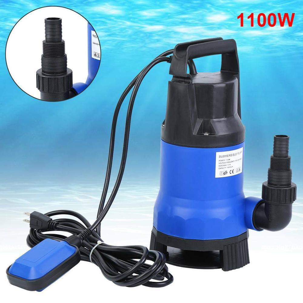 Yonntech 1.5HP 1100W Water Submersible Pump for Swimming P