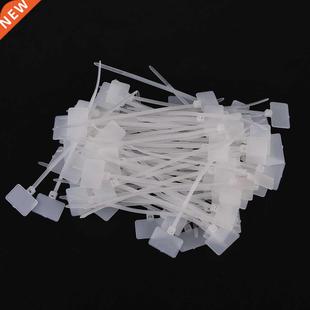 Cable Lot Ties Loop Zip Plastic Locking Self 100Pcs 11cm