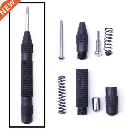 1PCS Automatic Centre Punch Heavy Duty Spring Loaded Metal W