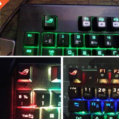 1PC DIY ABS Backlit Mechanical Keyboard Keycap R4 Height ESC