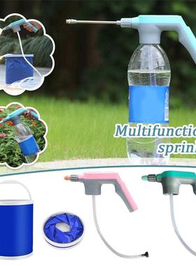 Household Electrc Pneumatc Sprnkler Garden Water Sut Hea