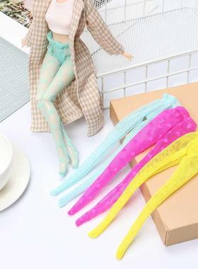 Colorful Hert Pttern Doll Silk Stockings Toy Pnt Hose Fit