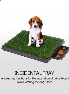 Dog Pet Potty Training Pee Puppy Pad Mat with Tray Dog Puppy