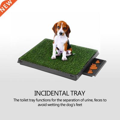 Dog Pet Potty Training Pee Puppy Pad Mat with Tray Dog Puppy