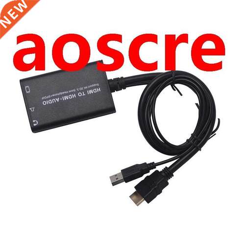 Hdmi Audio Extractor HDMI to HDMI and Optical SPDIF+3.5mm St