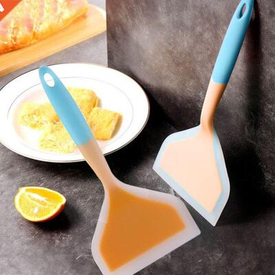 Spatula Silicone Nylon Spatula Heat-resistant Scraper Beef M