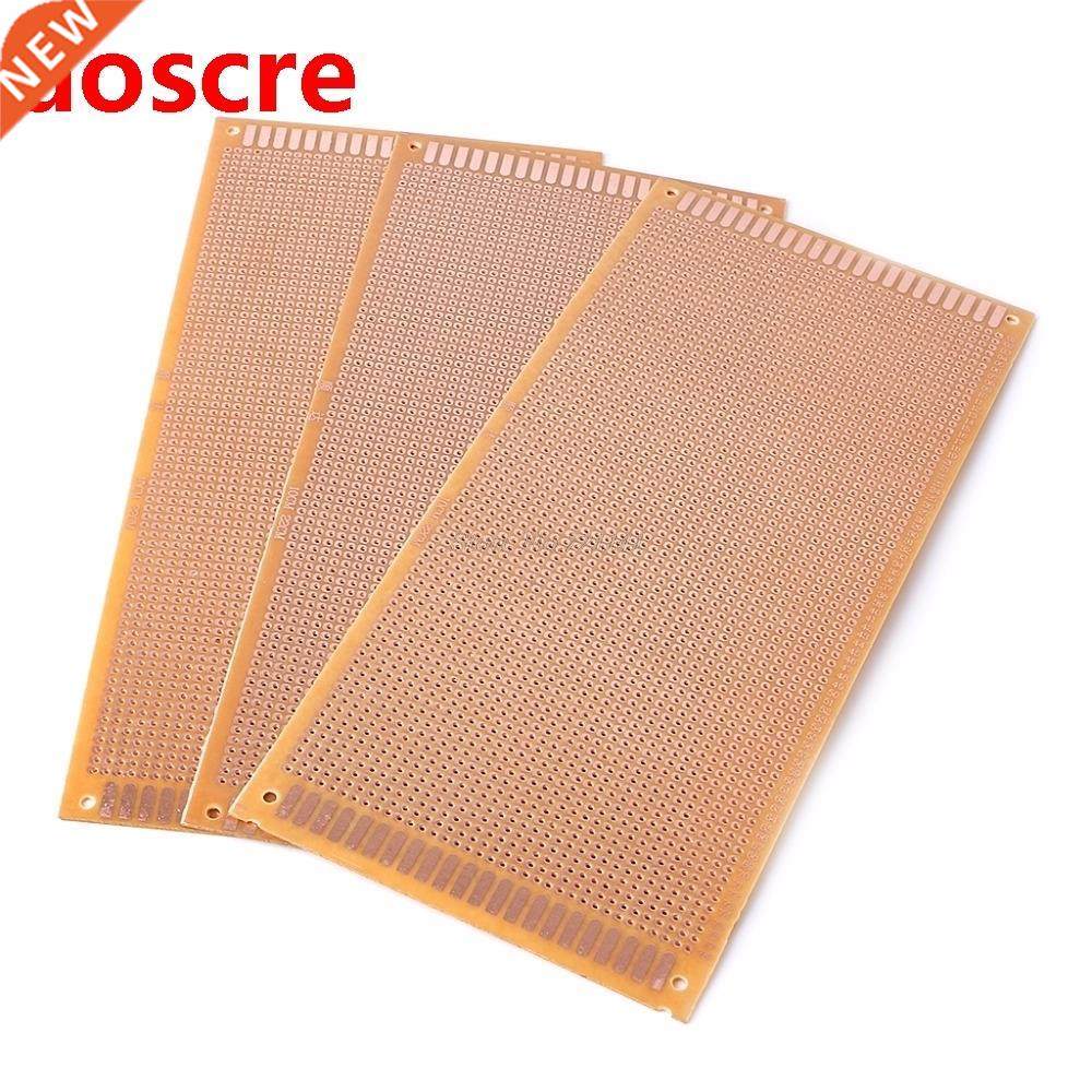3 Pcs One Side Prototype Matrix PCB Printed Circuit Board 22