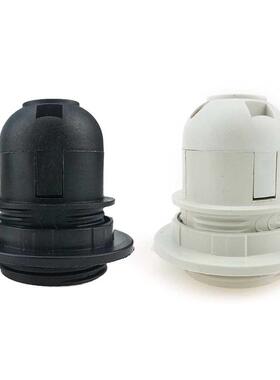 White Black 4A 250V E27 Card-type Lamp Holder CE Certificati