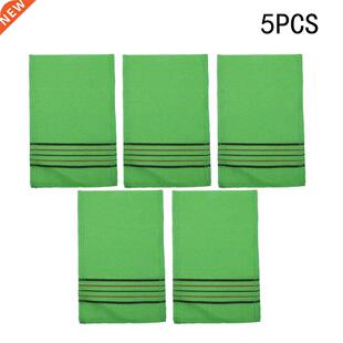 /5Pcs Korean Italy Exfoliating Body-Scrub Glove Towel Green