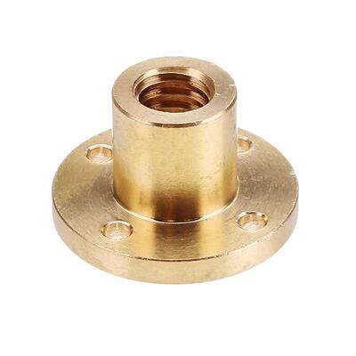 T10 Trapezoidal Screw Nut Brass Copper Nut 10mm Brass Nut T
