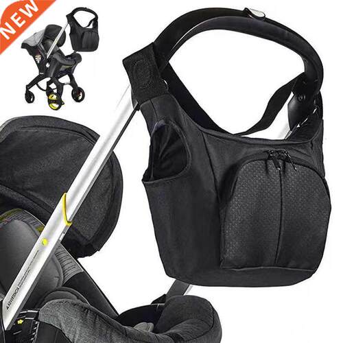 Multifunctional portable diaper bag compatible with doona/fo