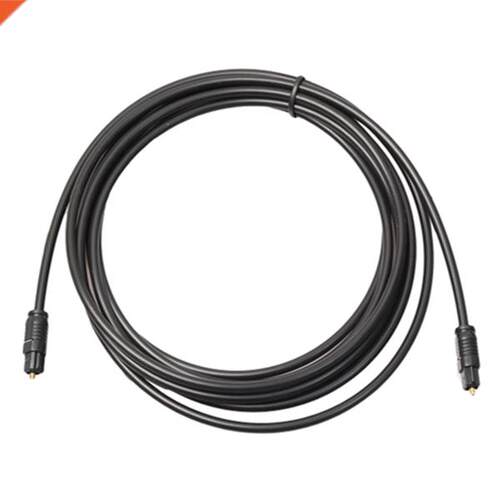 Fiber Opti Optic SPDIF MD DVD TosLink Cable Lead Cord len