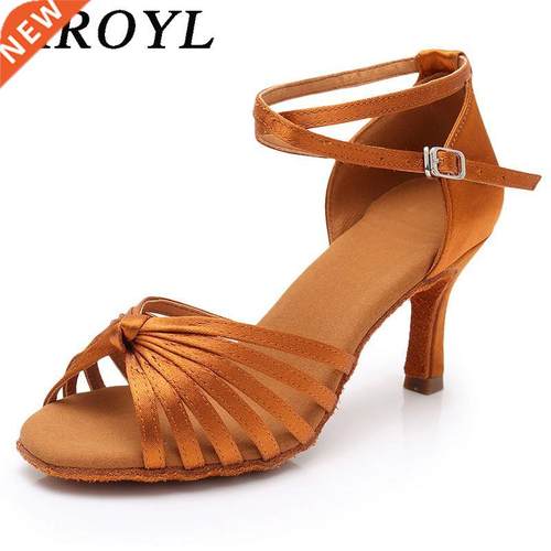 Women Ballroom Dance Shoes Girls Latin Modern Tango Salsa Da