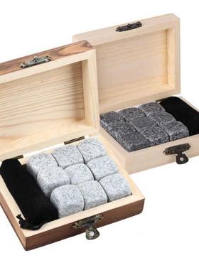 Posture Corrector 9Pcs Whisky Wine Chilling Stones Set Bar H