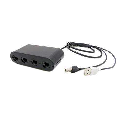 Portable Size 4 Ports For Gamecube Gc Controllers Usb Adapte