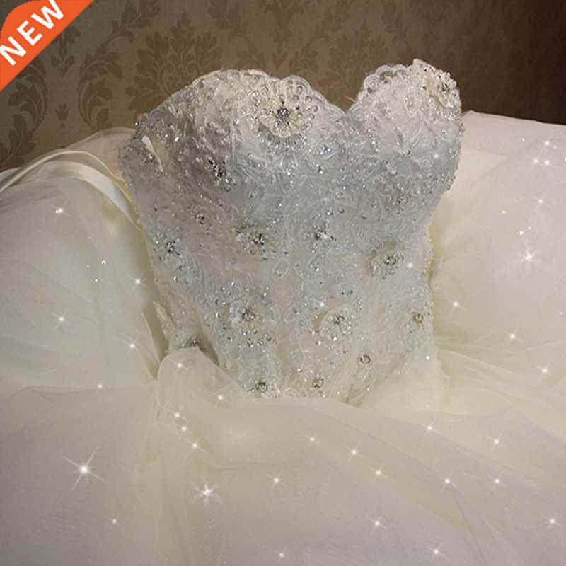 Elegant Luxury Lace Wedding Dress 2022 Vintage Plus Size Bal