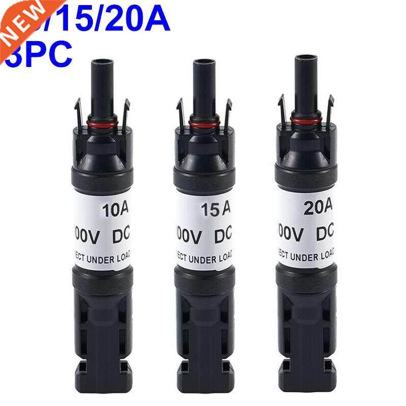 pcs Photovoltaic Fuse Diode Connector 10A 15A 20A UL94-V0 I