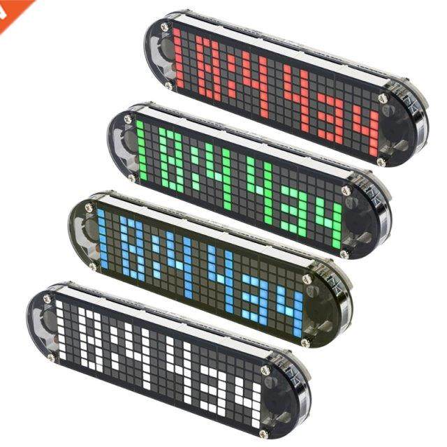 2021 New DS3231 Multifunction Alarm Clock LED Dot Matrix Ani