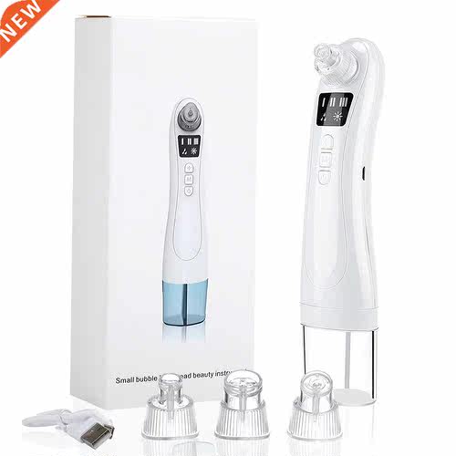 Small Bubble Blackhead Remover Electric USB Rechargeable Por