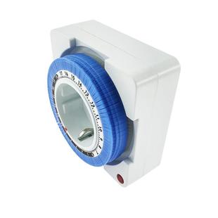 EU Timer Switch Timer 24 Hours Plug in Mechanical Grounded P