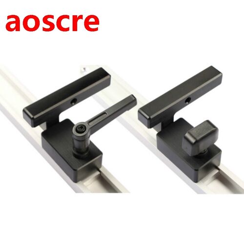 30 Aluminium Miter Track Stop for T-Slot T-Tracks Woodworki