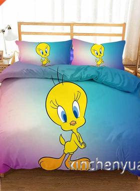 Tweety Bi 3D Printed Duvet Cover Set Twin Full Queen King