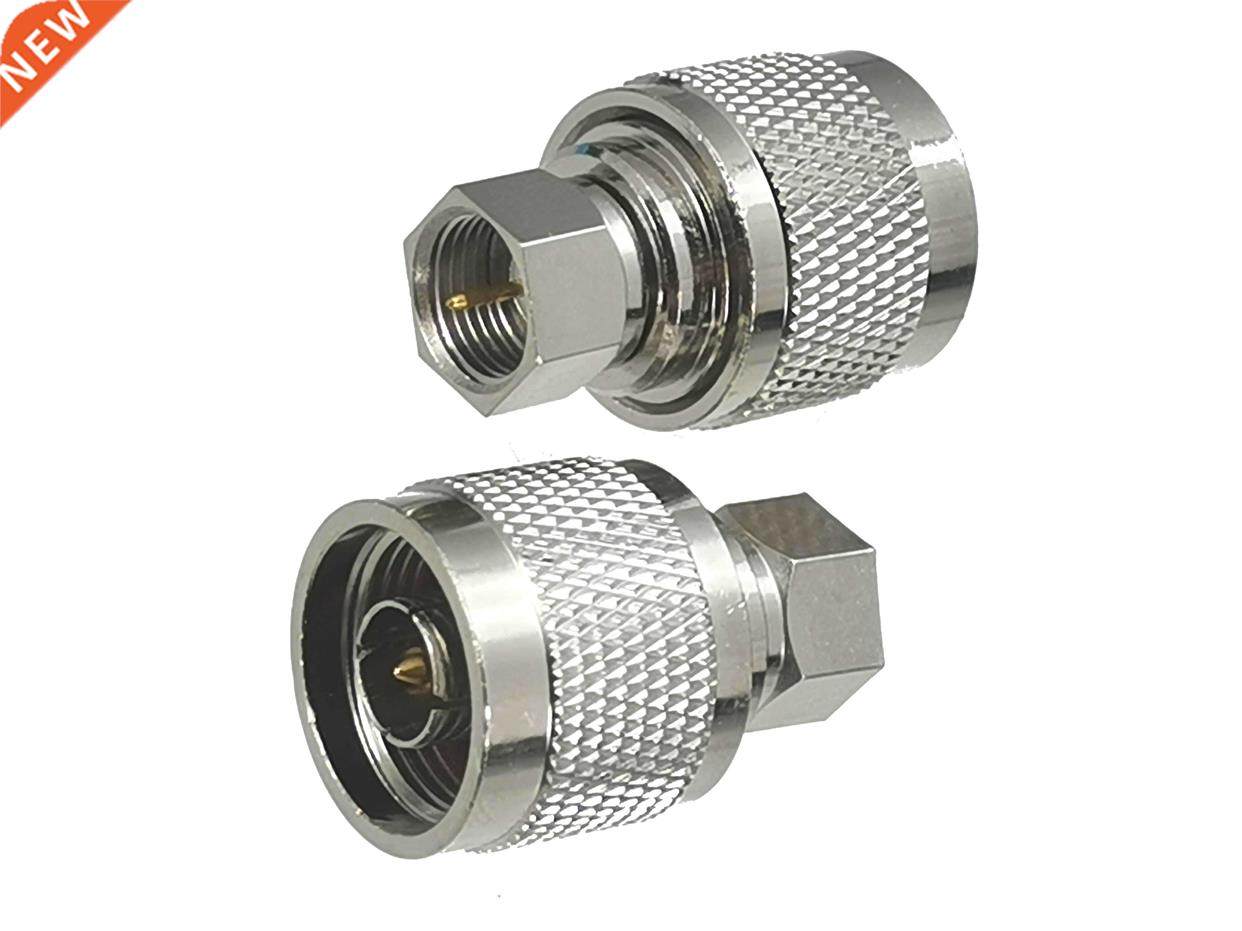 1pcs Connector Adapter N Male Plug to F TV Male Plug RF Coax