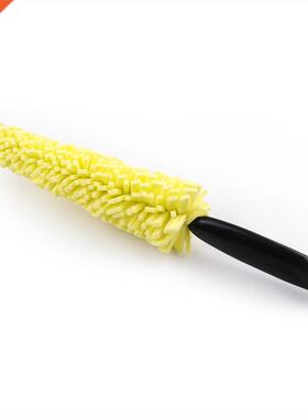 1Pc Car Wheel Cleaner Brush Tire Rim Cleaning Tool Auto Scru