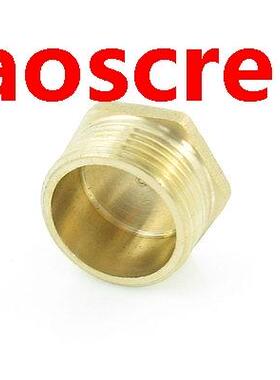 Brass Internal Hex Head Socket 1/4PT 1/8PT 1/2PT /8PT Threa