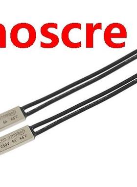 2 Pcs KSD9700 65 Degree Celsius NC Thermostat Temperature Sw