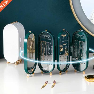 Desktop Jewelry Storage Box Earrings Jewelries Multilayer Du