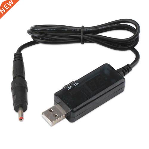 5V To 9V 12V Adapter Cable USB Booster Voltage Durable Power