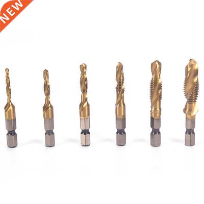 1PC Hex Shank Machine Taps Kit Metric Plug Hand Tap Drill Bi