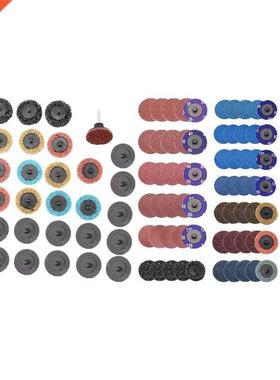 1 Set Sand Cloth Disc,5Pcs Sanding Discs Set 1 Set 2 Inch