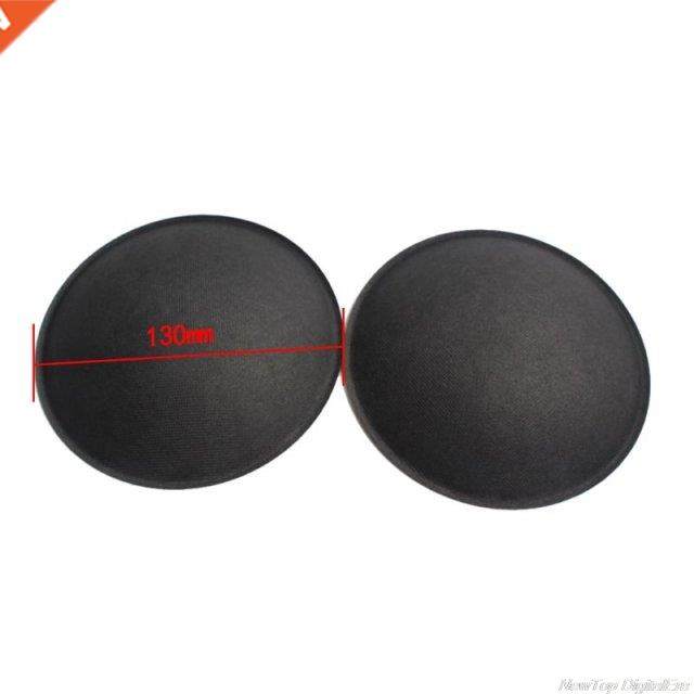 2PCS 130MM/150MM Grey Black Audio Speaker Dust Cap Hard Pape