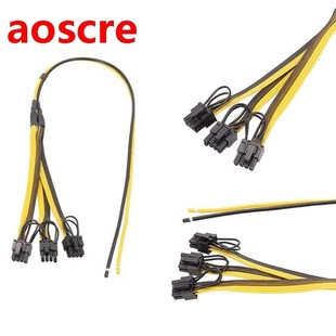 Adapt 2Pin Supply Cable Pin 6Pin Power Card Line