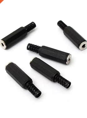 5pcs Stereo Audio Female 3.5mm Jack Plug Stereo Audio Adapte