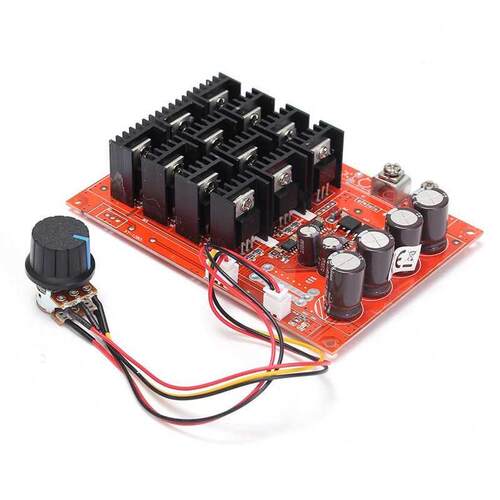 DC 10-50V 60A Power Motor Speed Controller PWM HHO RC Driver