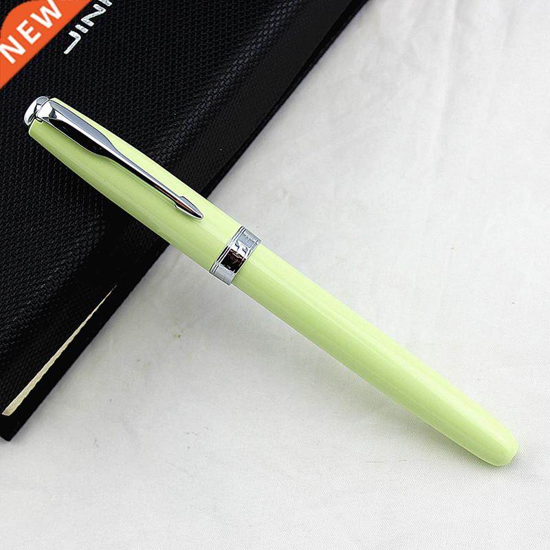 *75 metal fountain pen medium nib/bent nib beautiful flannel