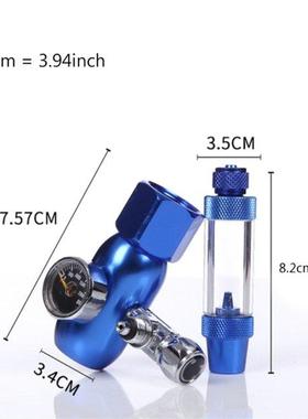 Aquarium CO2 Regulator Check Valves Bubble Counter CO2 Gauge
