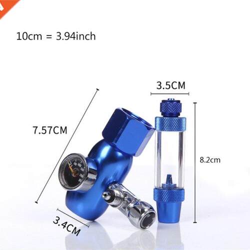 Aquarium CO2 Regulator Check Valves Bubble Counter CO2 Gauge