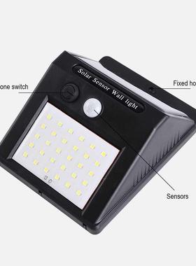 20/30 LED Solar Power Light PIR Motion Sensor 1/2/4pcs Solar