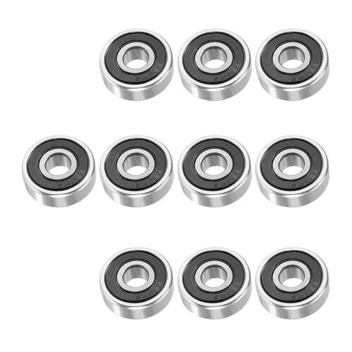 10pcs 628RS 8mmx24mmx8mm Double Sealed Miniature Deep Groove