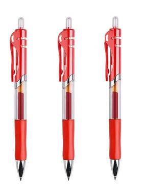 Retractable Gel Pens Set Black/red/blue Ink Colored Gel Pen