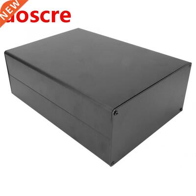 DIY Electronic Housing Wterproof Junction Box Blck Metl