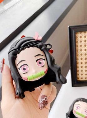 Kamado Nezuko Demon Slay Case for Airpods 1 2  Pro Earphon