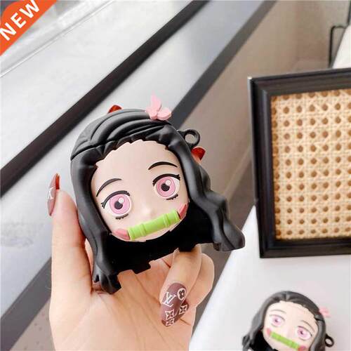 Kamado Nezuko Demon Slay Case for Airpods 1 2  Pro Earphon