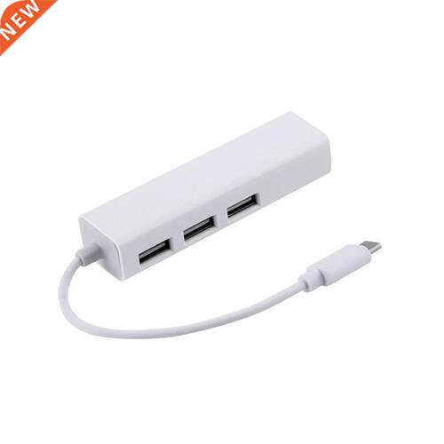 Hot New USB 3.1 Type C USB-C Multiple 3 Ports Hub with Ether